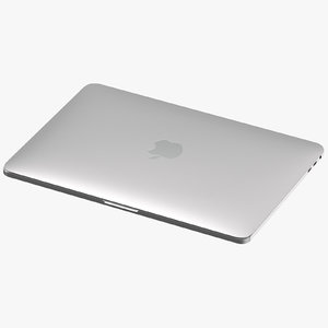 3D apple macbook pro closed model