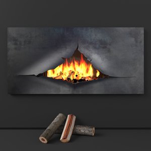 fireplace omega model