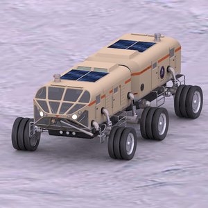 planetary rover antarctica model