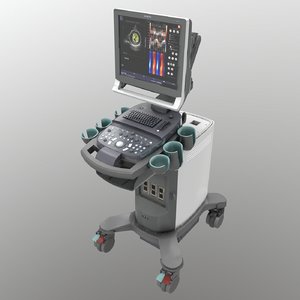 ultrasound medical 3D model