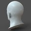 3D man head model