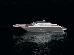 3D yacht model