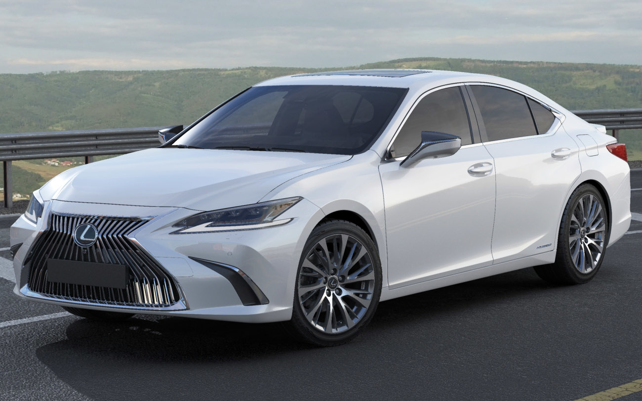 Lexus es 2019 3D - TurboSquid 1296198