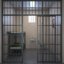 3D interior scene prison cell