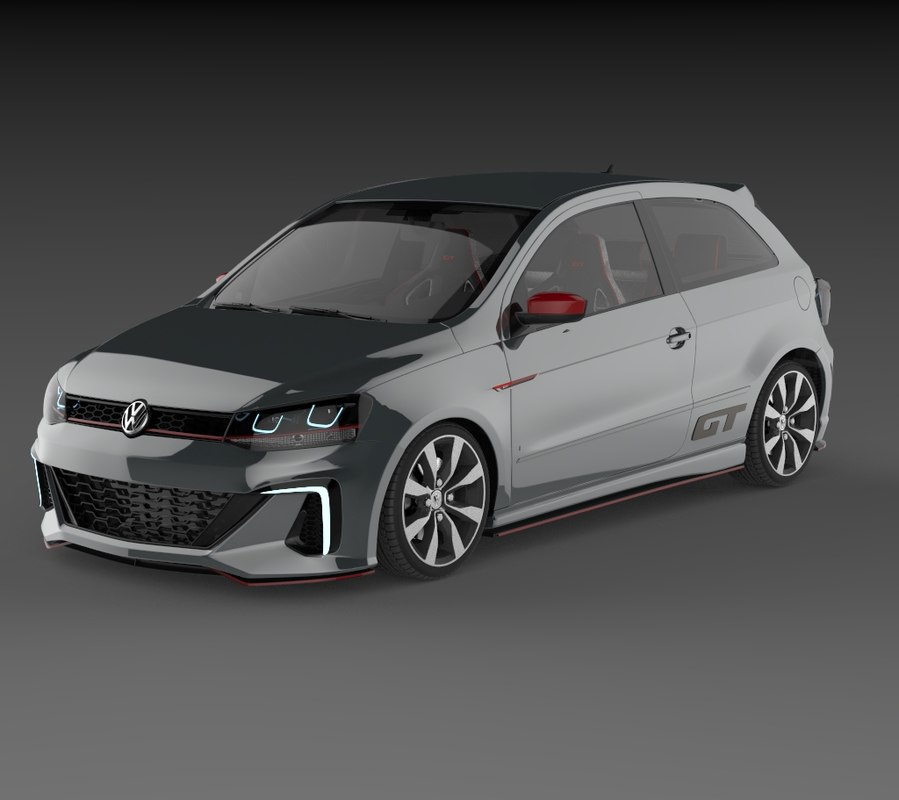 Gol gt 2017 3D model - TurboSquid 1296366