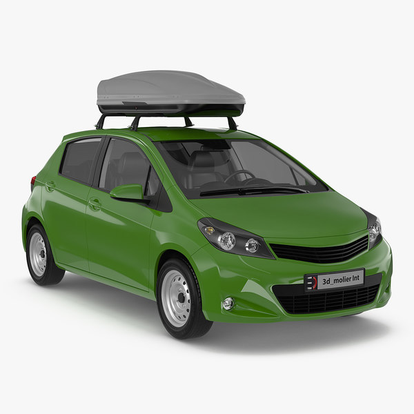3D hatchback roofbox generic model