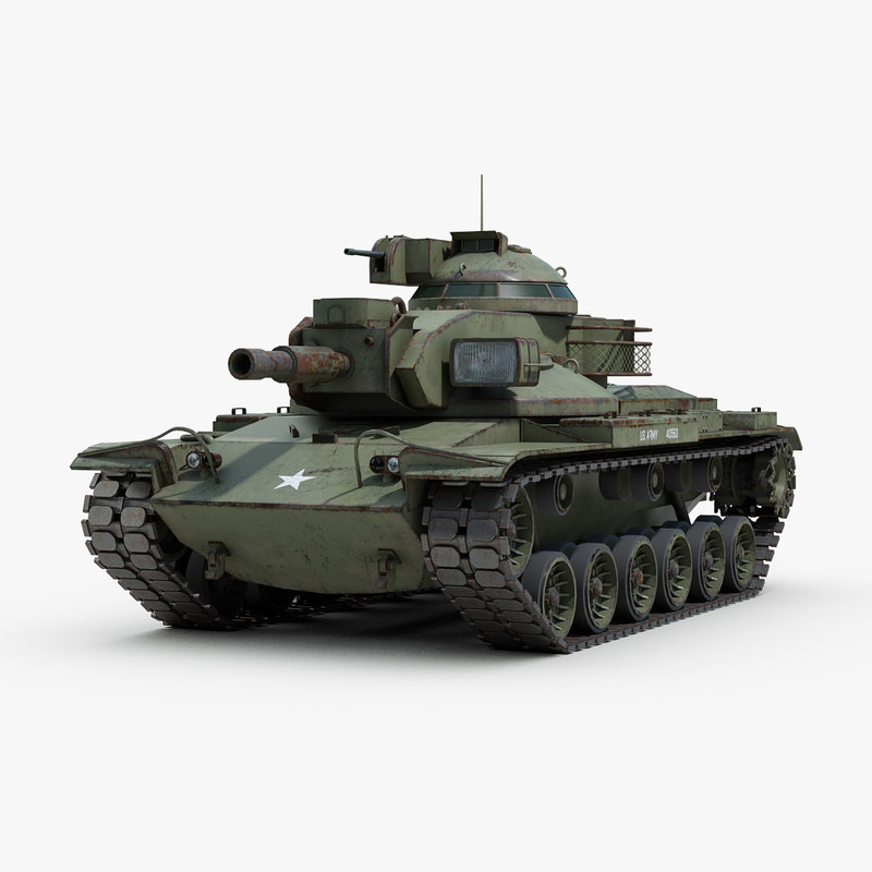 m60a2星舰坦克3d模型