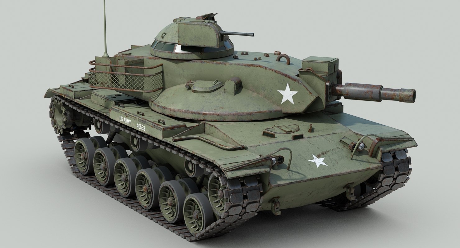 m60a2 starship tank 3d model