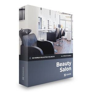 3D model beauty salon volume 101
