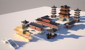 3D set chinese model