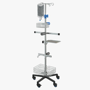 3D iv stand