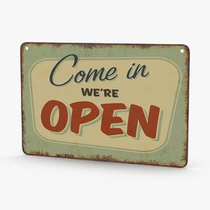 Rustic-farm-sign-01---text 3D model - TurboSquid 1330854