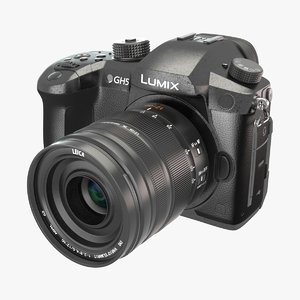 panasonic lumix gh5 camera 3D model
