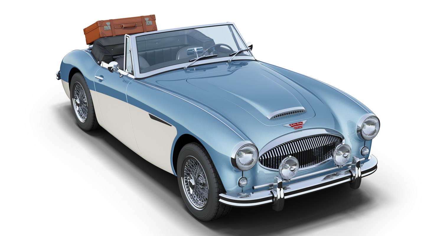 Austinhealey 3000 3D model TurboSquid 1297063