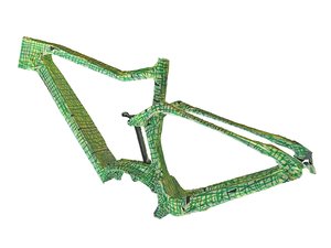ebike prototype carbon frame 3D