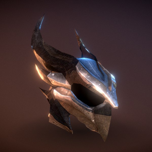 光环- 斯巴达头盔3d模型