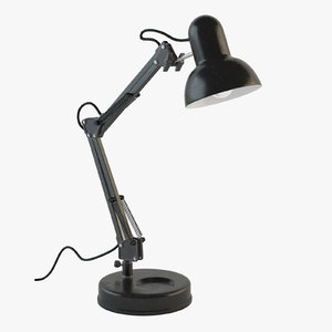 3D model office table lamp