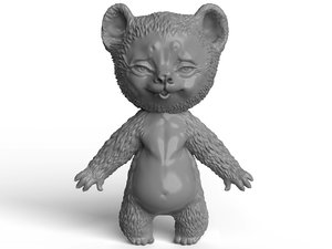 bear cub 3D model