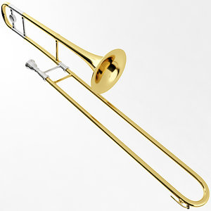 trombone 3D model