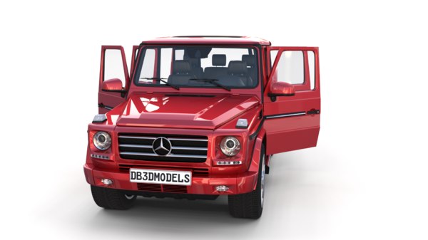 3d Model Mercedes G Class Interior Turbosquid