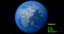 realistic earth moon photorealistic 3D