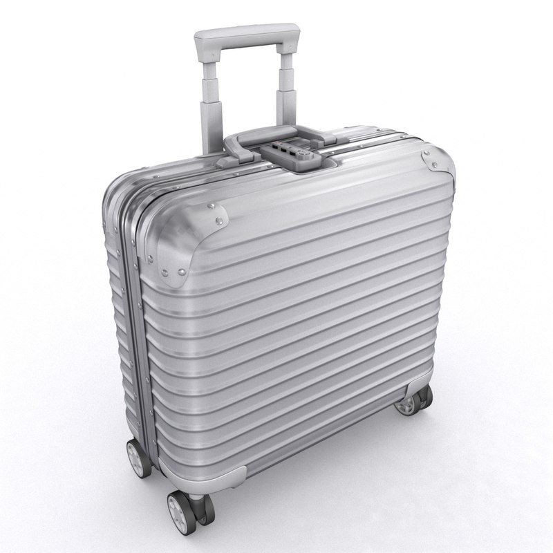 aluminium luggage trolley