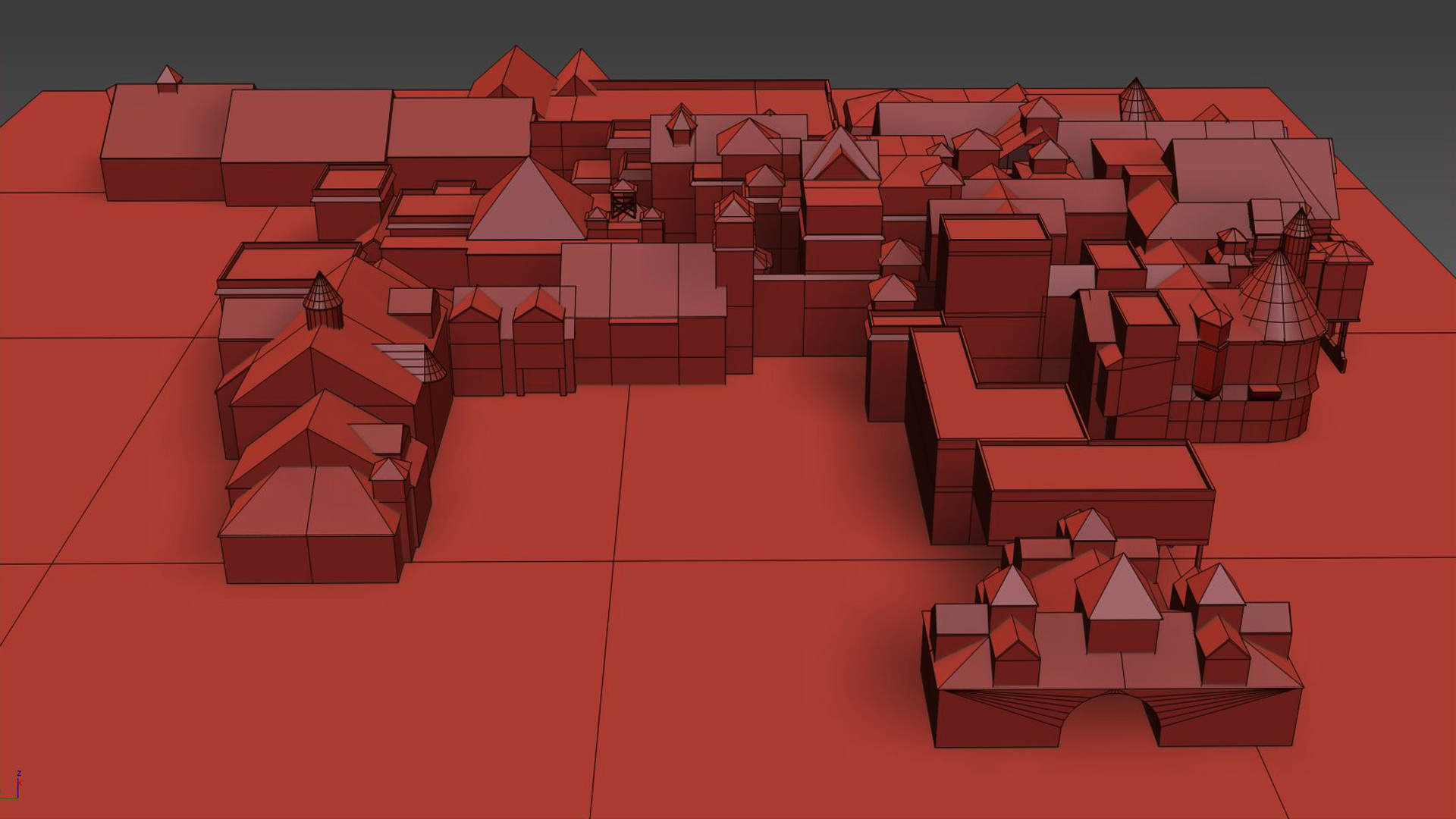 3D winchester mystery house TurboSquid 1297939