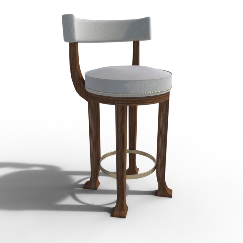 3d Stool Hickory Chair Turbosquid 1298141 3d Stool Hickory Chair
