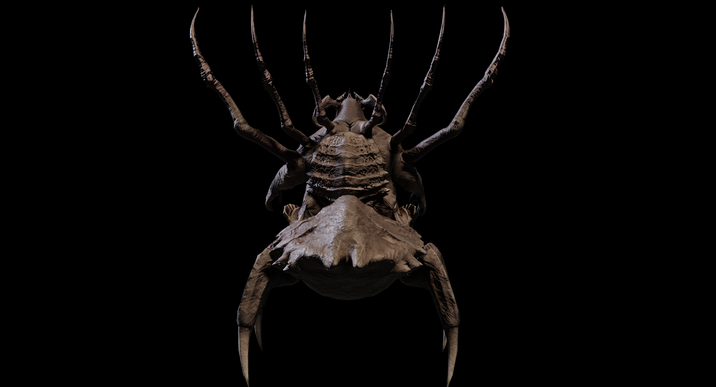 Crawler creature 3D - TurboSquid 1298327