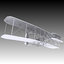 3D 1903 wright flyer model