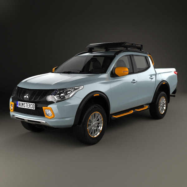 mitsubishi l200 diecast model