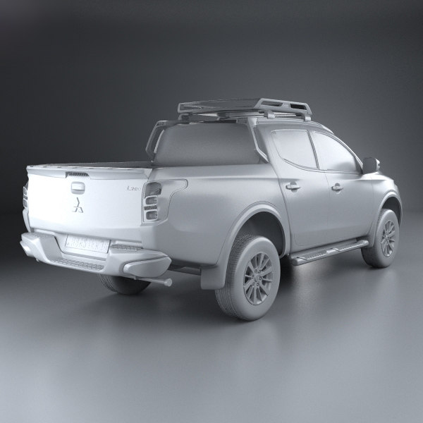 mitsubishi l200 diecast model