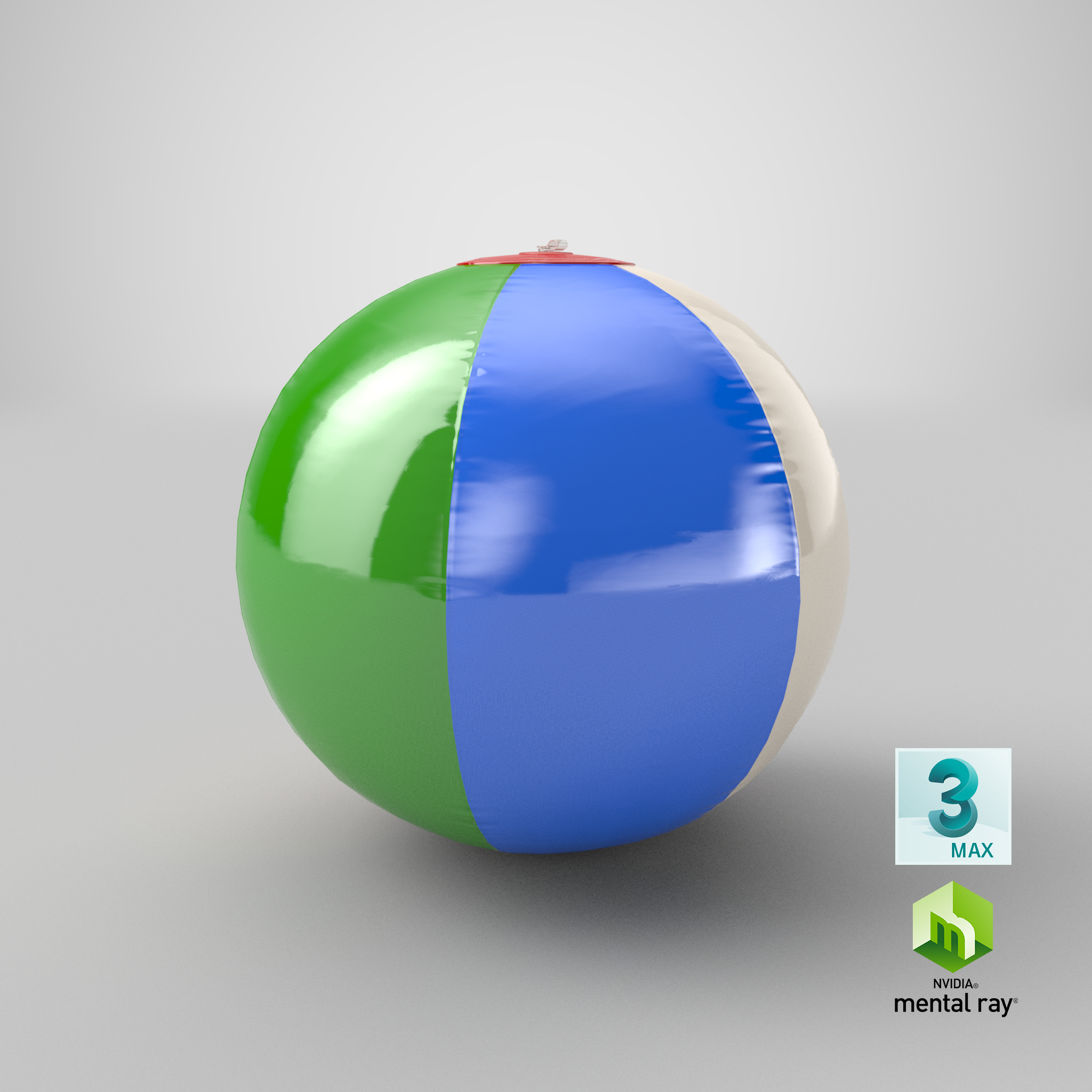 3d beach ball