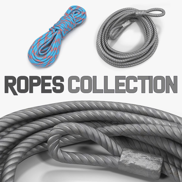 Rope modelling 3D model - TurboSquid 1591428