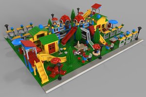 3D kindergarten lego