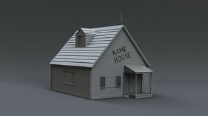 3D model kame house