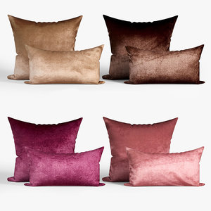 3D decorative pillows dot bo