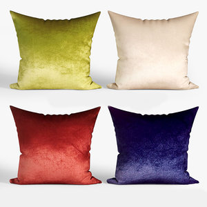 3D decorative pillows dot bo model