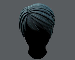 hair man 3D model