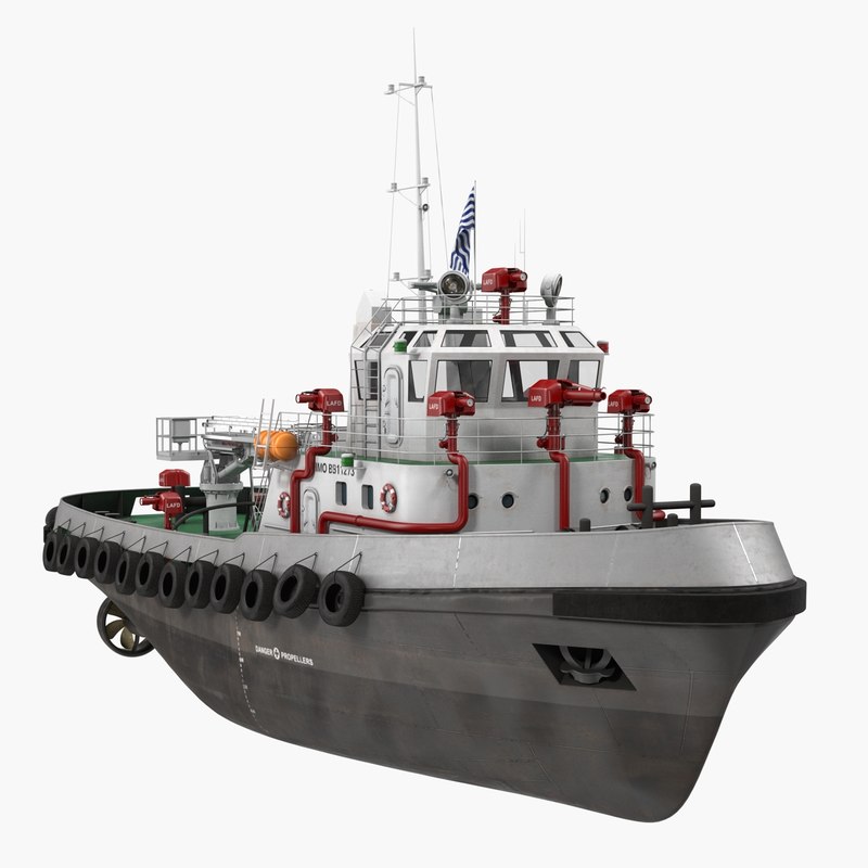 Free fireboat generic 3D model - TurboSquid 1299363