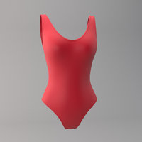 3D model swimsuit