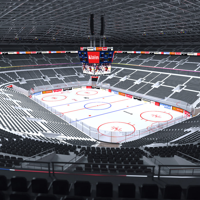 Hockey arena 3D model TurboSquid 1299404