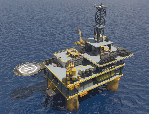 Нефтяная платформа майнкрафт карта