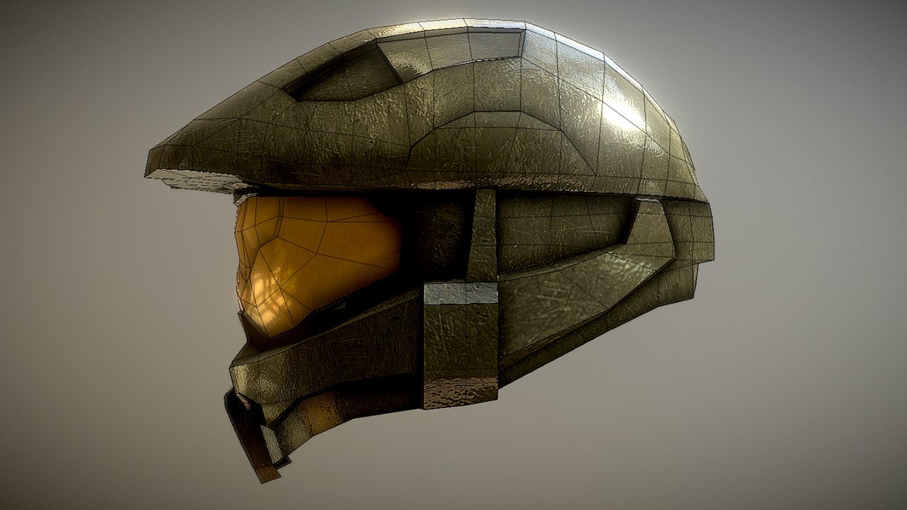 光环- 斯巴达头盔3d模型