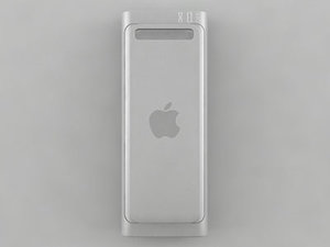 3rd generation ipod shuffle 3D model