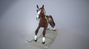 horse toy 3D