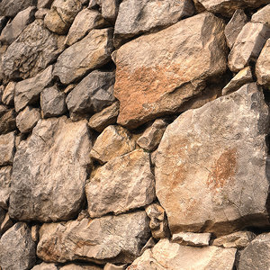 stone walls 3D
