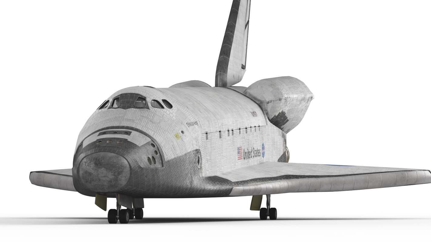 Atlantis Space Shuttle 3d Model Turbosquid