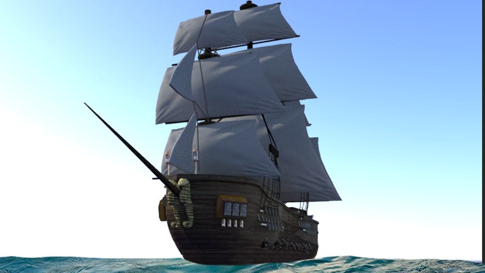 Pirate ship 3D - TurboSquid 1299980