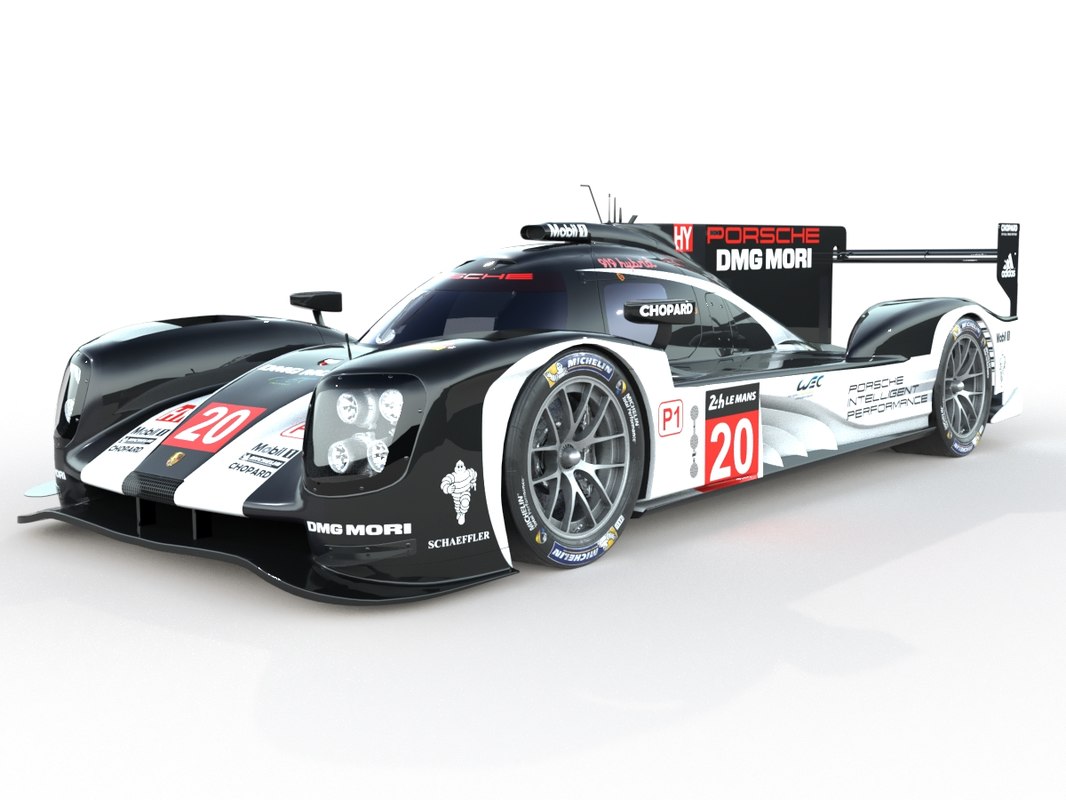 Porsche 919 3d model